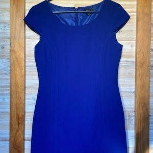 Blue MIDI Dress